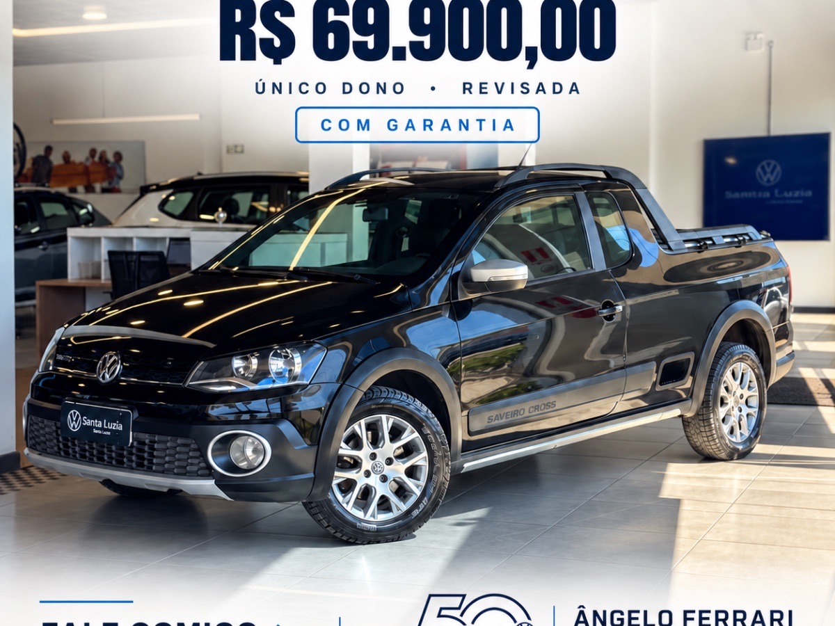 Volkswagen VW - VolksWagen Saveiro CROSS 1.6 T.Flex 16V CD 2015 — foto 1